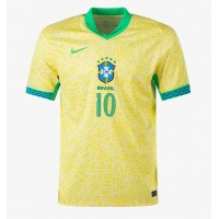 Muški Nogometni Dres Brazil Rodrygo Goes #10 Domaci Copa America 2024 Kratak Rukav